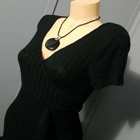 Stunning Faux Wrap Dress MUST SEE. - Picture 3 of 6